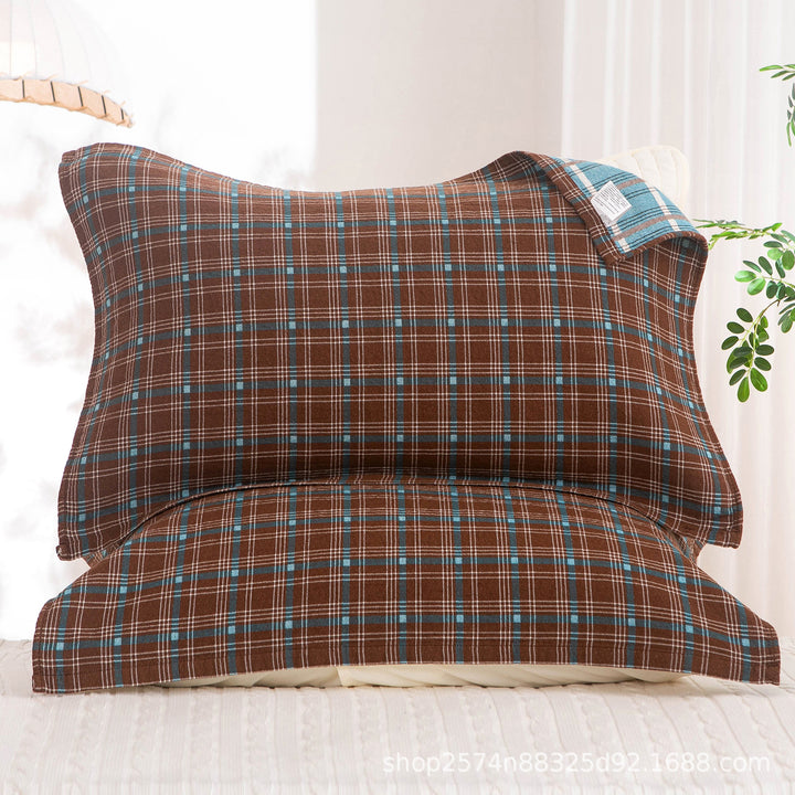 Damen Kissenbezug mit filigranem Blumenmotiv Karnz
