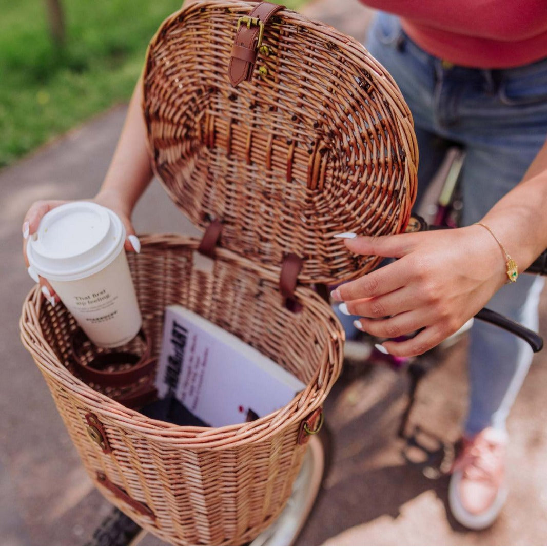 Damen Picknickkorb mit isolierter Kühlfunktion und hochwertigem Webdesign Karnz