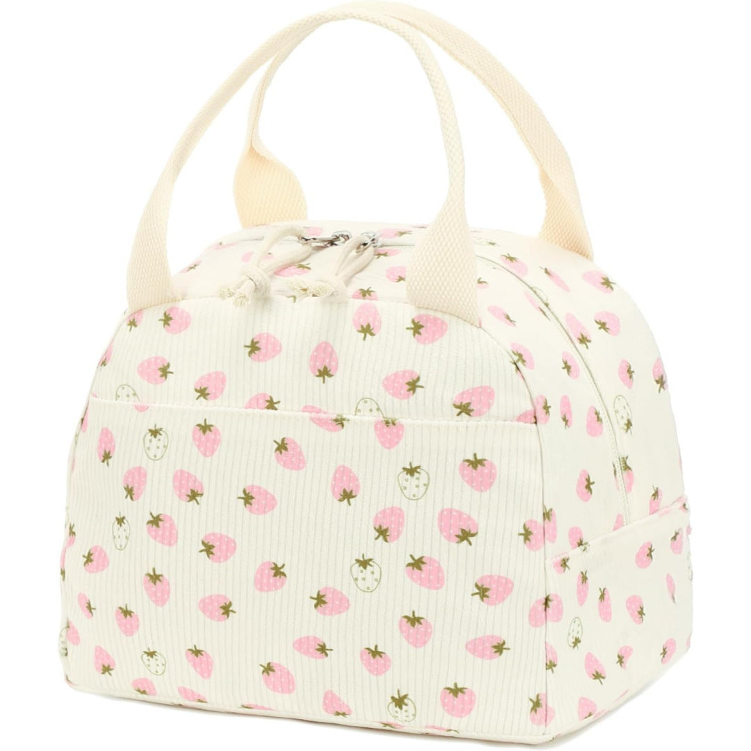 Charmante Erdbeer Print Isolierte Lunch Tasche