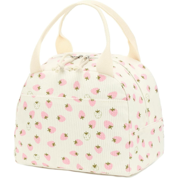Charmante Erdbeer Print Isolierte Lunch Tasche