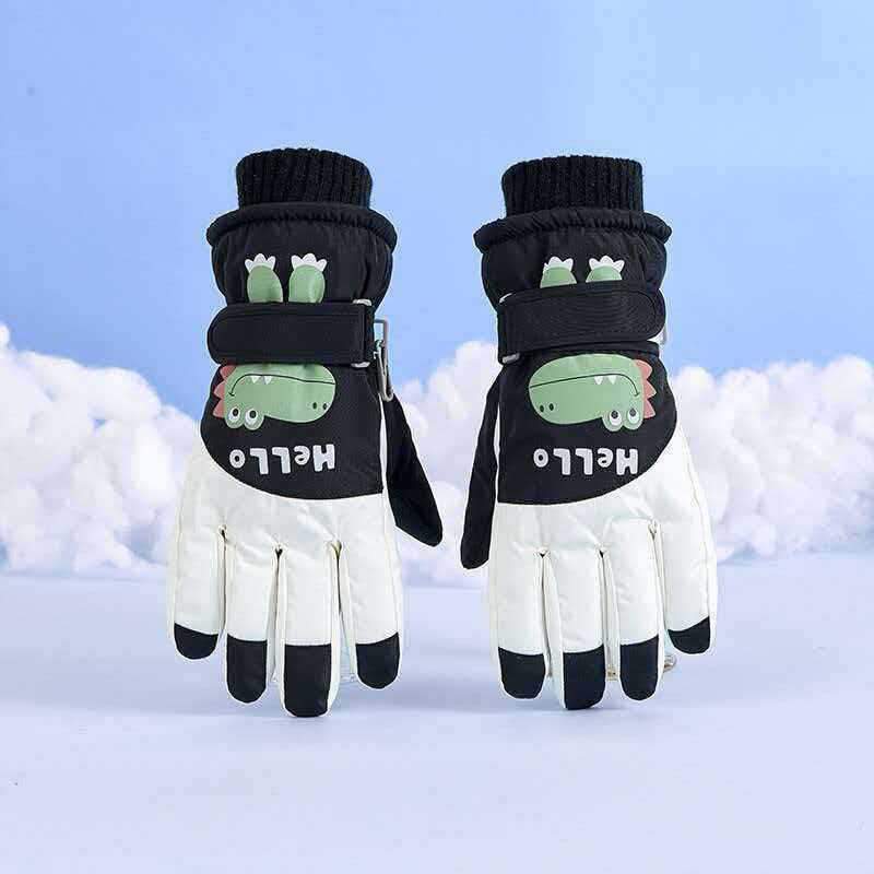 Kinder Fun Dinosaurier-Themen Schnee Handschuhe Karnz