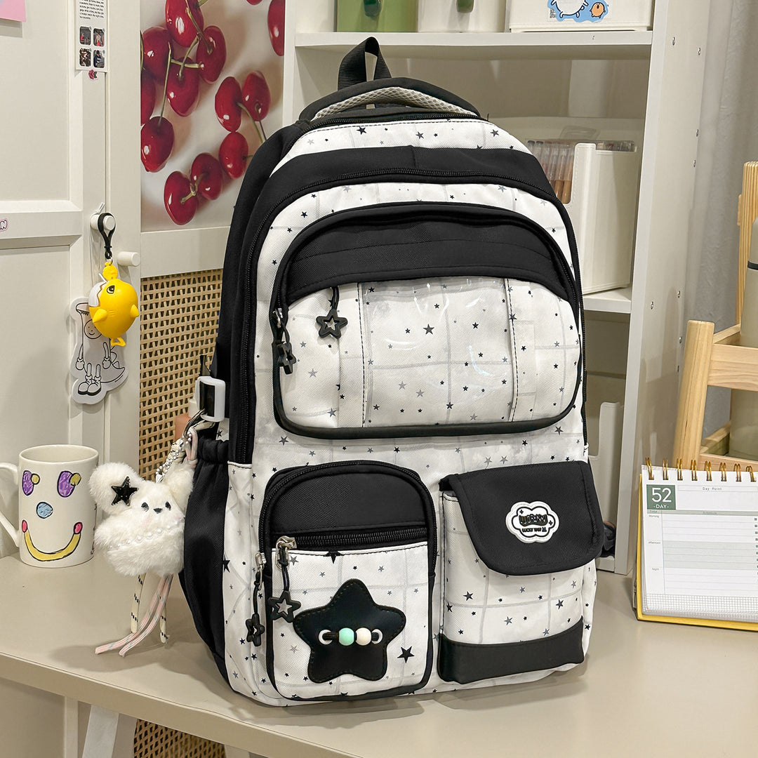Stylischer Multifunktions-Schulrucksack Karnz