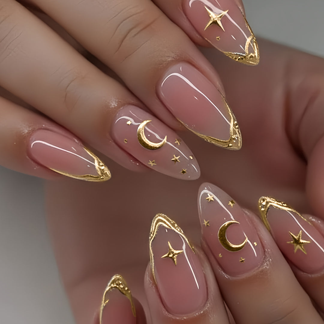 Celestial Themed Nail Art Kit Karnz