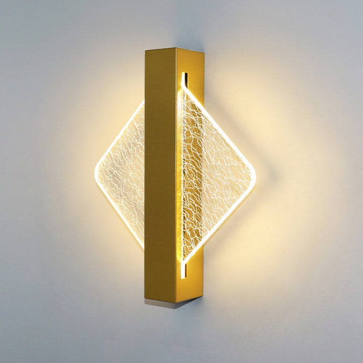 Künstlerische Wandleuchte