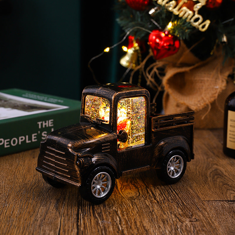 Festliche Weihnachtsauto Dekoration Karnz