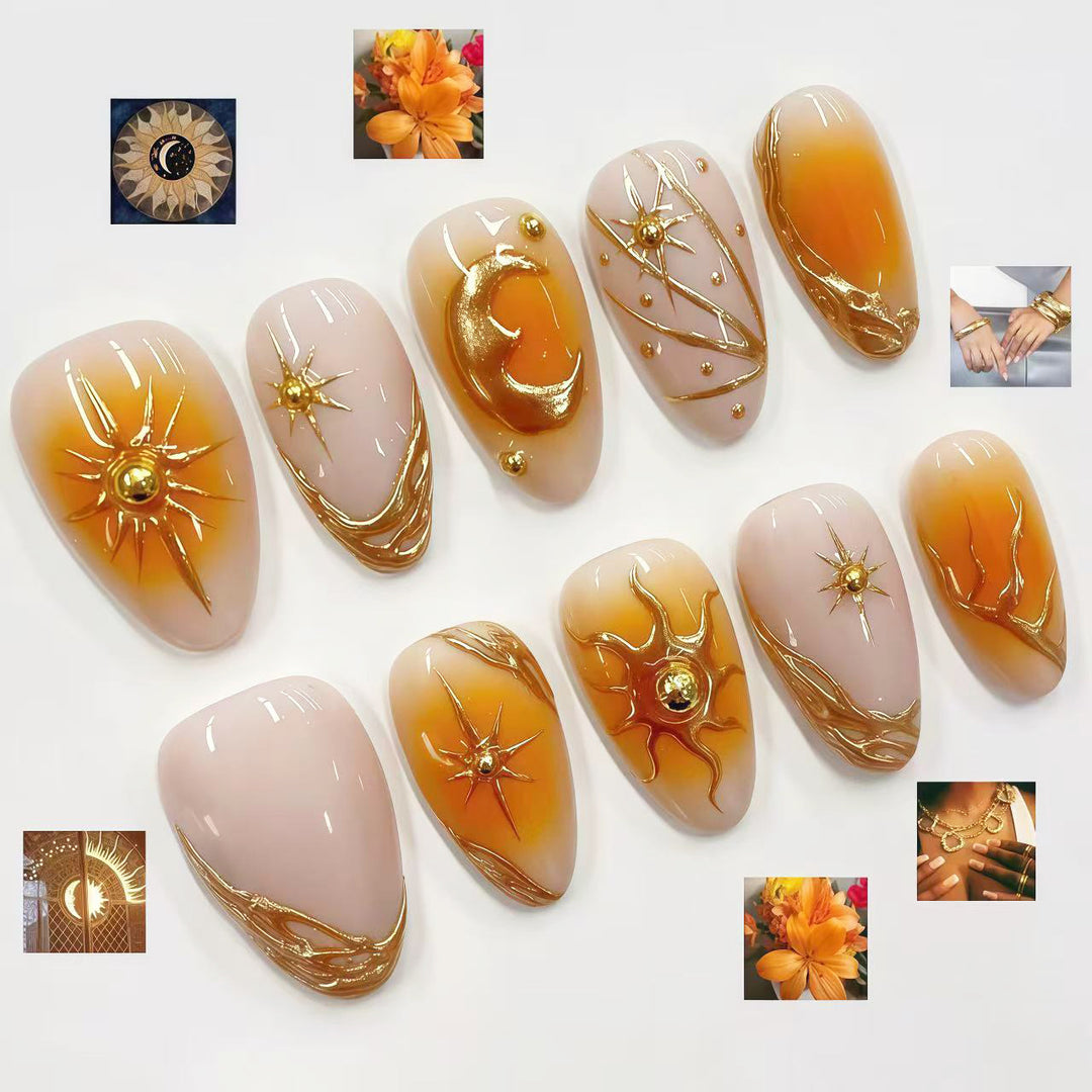 Dekoratives Press-On Nagelkunstset 1790746065