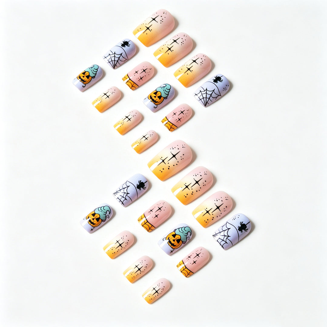 Halloween-Themed Künstlerischer Nagelkunst Kit