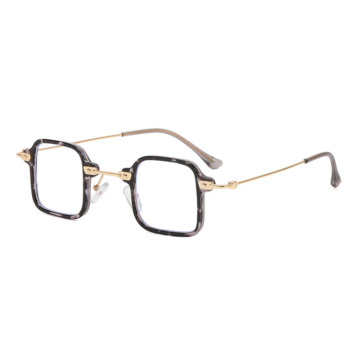 Damen geometrische Sonnenbrille mit stylischem Metallrahmen Karnz