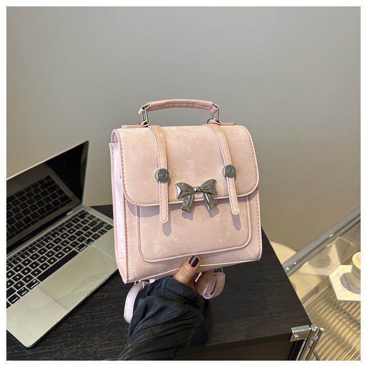 Eleganter Mini-Rucksack mit Schleifendetail