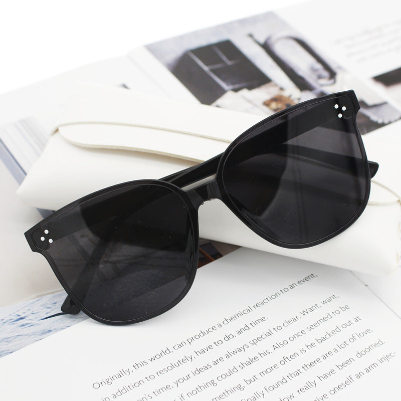 Damen modische sportliche Sonnenbrille mit eckigem Rahmen Karnz
