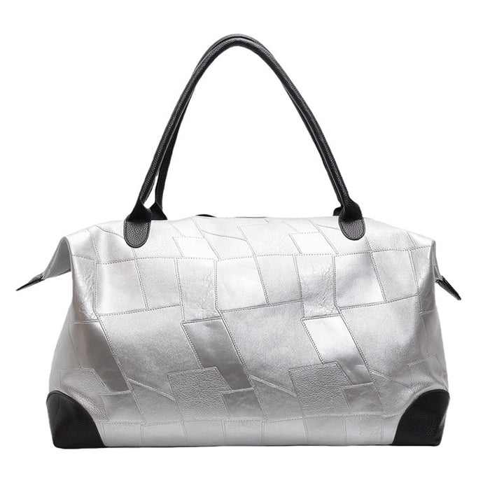 Luxuriöse Leder Reise Duffle Tasche
