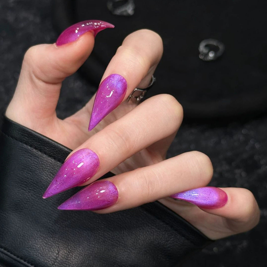 Glamouröse Stiletto Druck-Nägel
