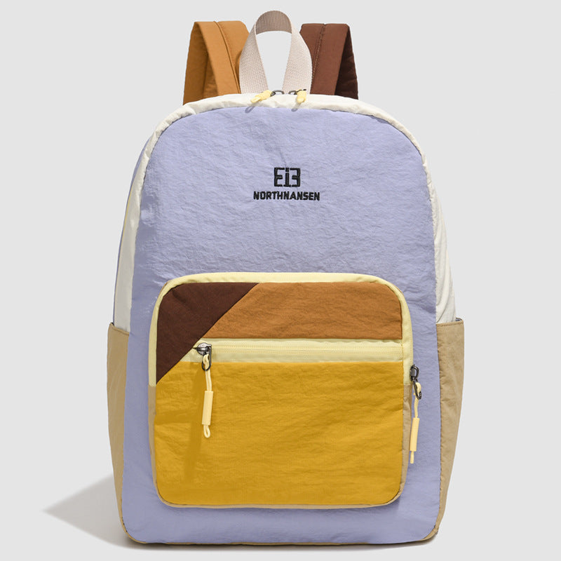Farbblockierte lässige Rucksack