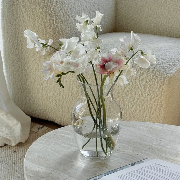 Dekorat vase aus glas
