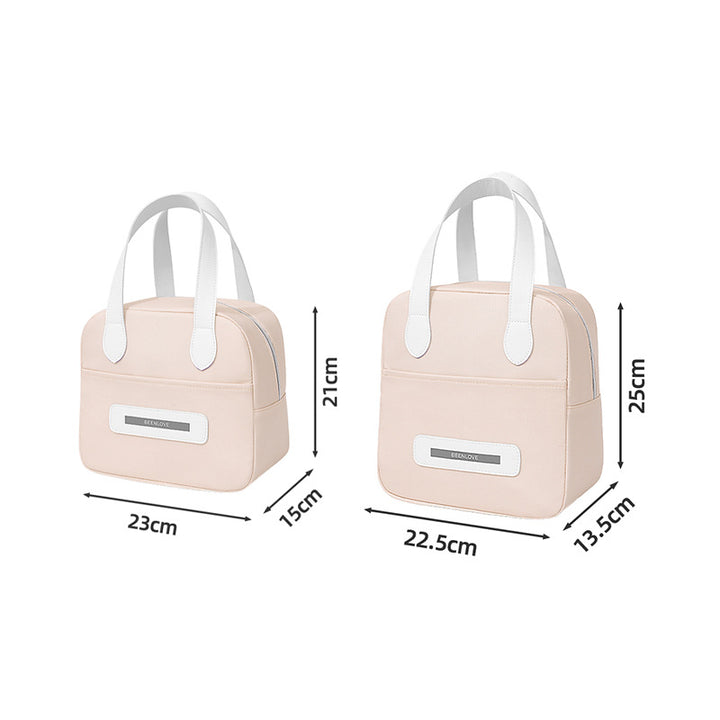 Stylische isolierte Lunch-Tasche