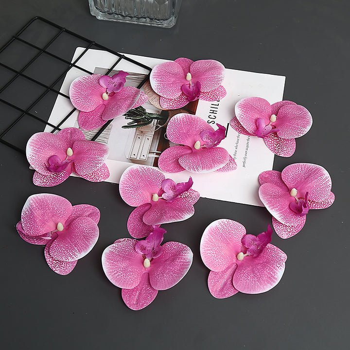 Dekoratives Orchideenblatt für die Wohnkultur展示