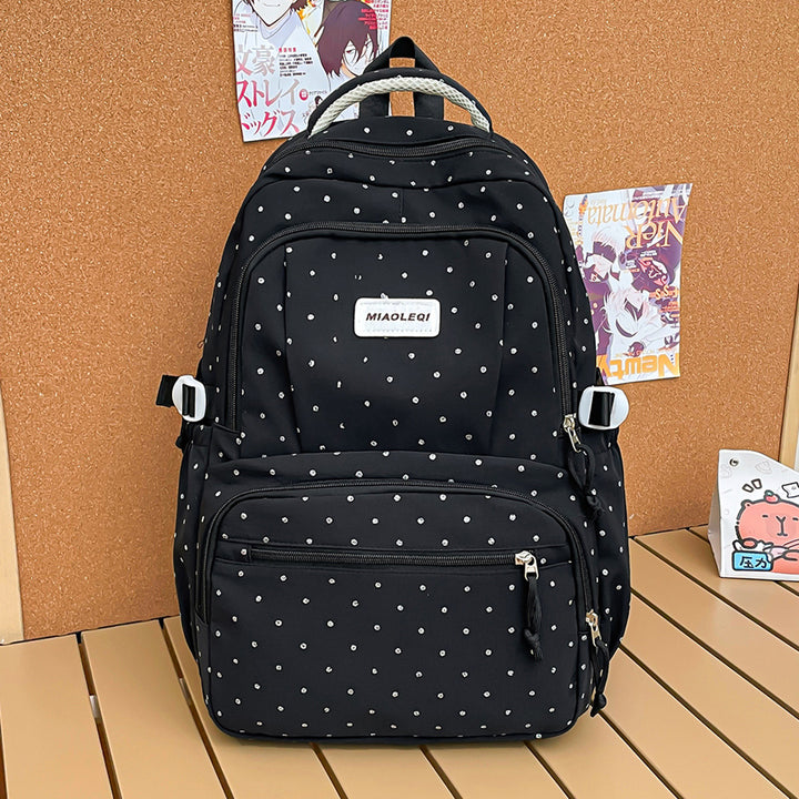 Multifunktionaler Pünktchen Rucksack Karnz