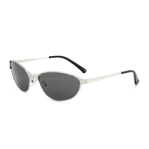 Damen stylische Sonnenbrille im eleganten Ovaldesign mit UV-Schutz Karnz