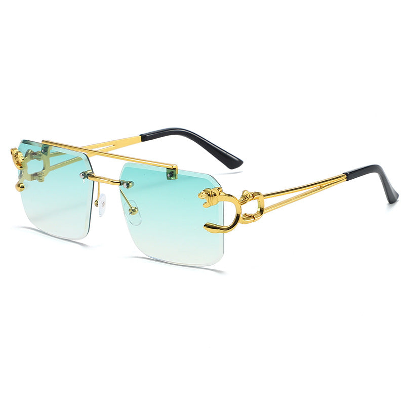 Fette Aussage Geometrische Sonnenbrille