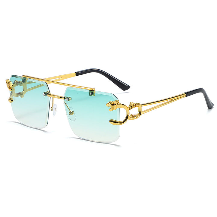 Fette Aussage Geometrische Sonnenbrille