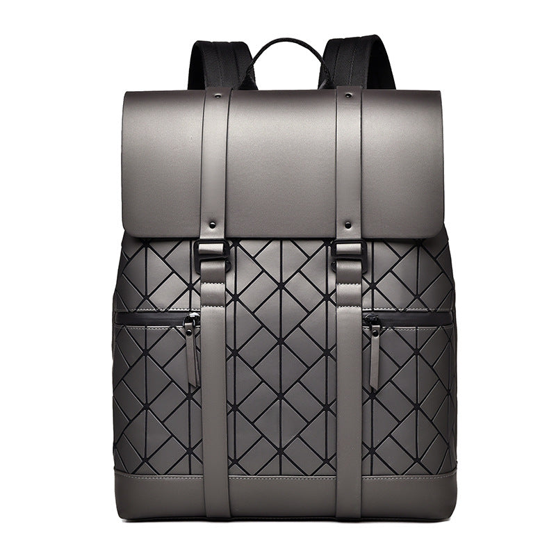 Stylische geometrisch gemusterte Rucksack Karnz