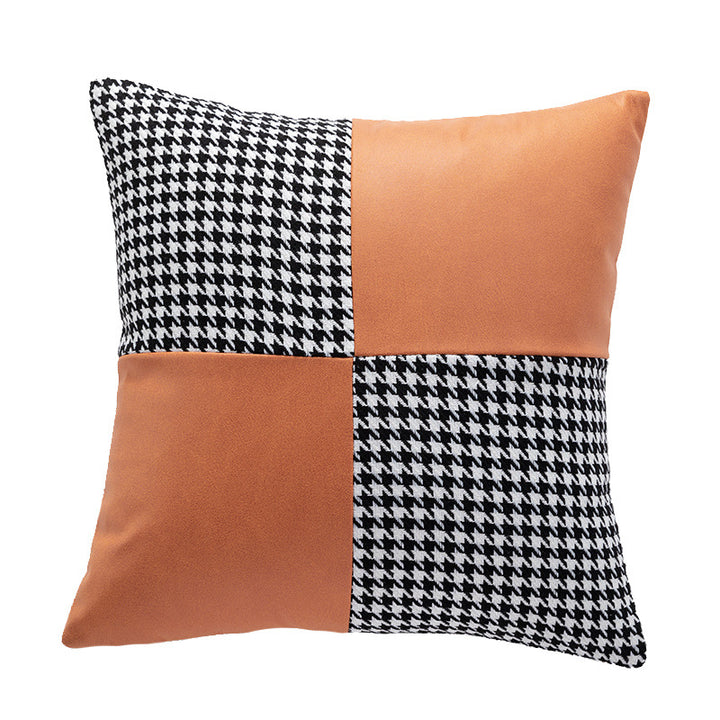 Zeitgenössisches Patchwork Akzentkissen