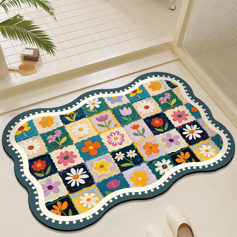 Floral Patchwork Teppich
