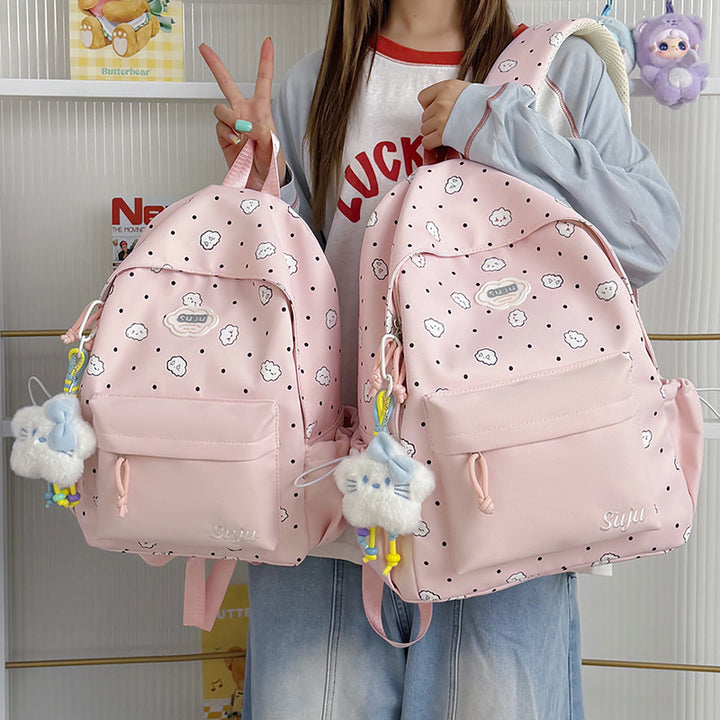 Spaß Wolkenmuster Freizeit Rucksack Karnz