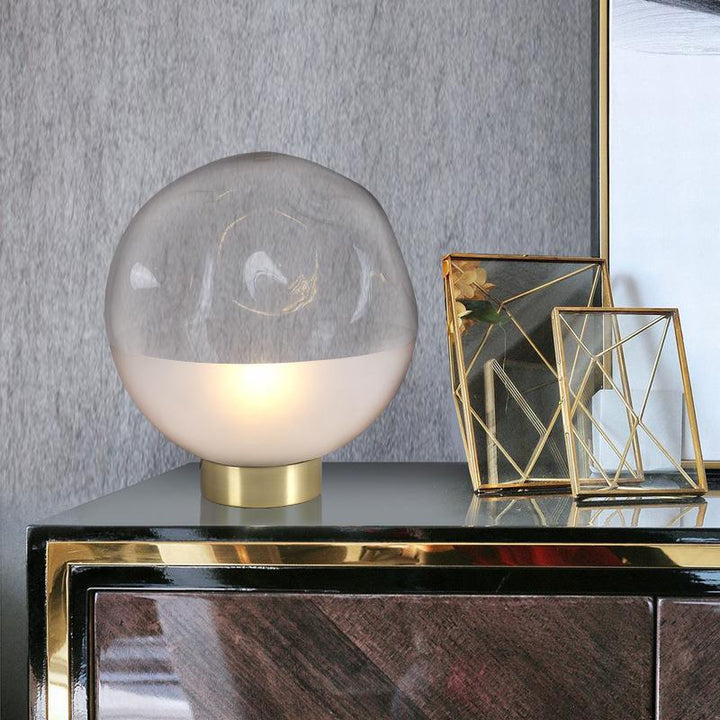 Künstlerische Glas Tischlampe
