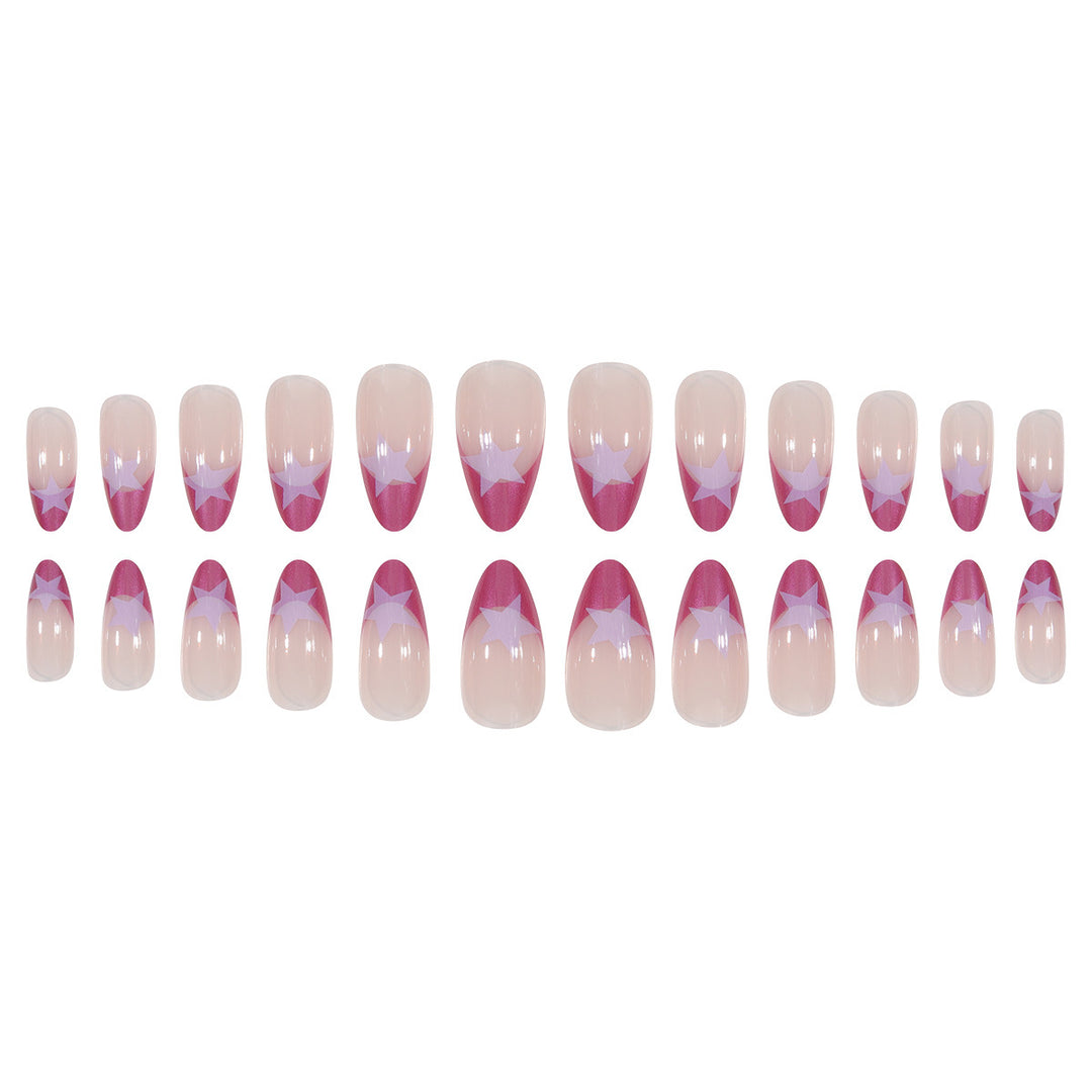 Star-Detail Stiletto Press-On Nails Karnz