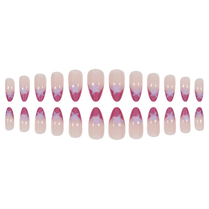 Star-Detail Stiletto Press-On Nails Karnz