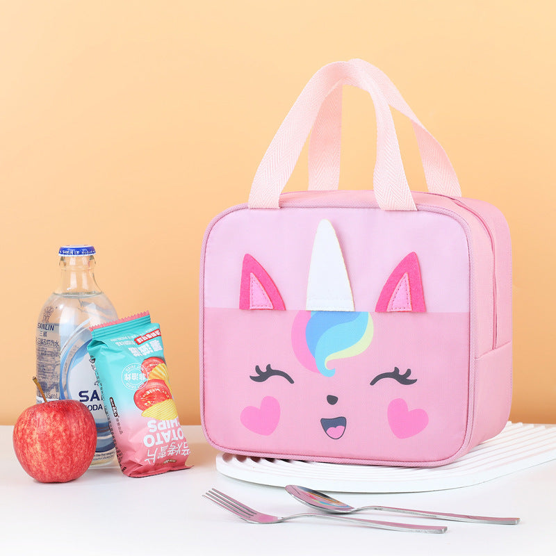 Isolierte Dinosaurier-Themen-Lunch-Tasche