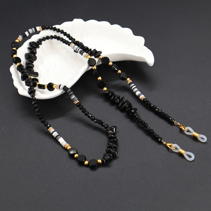 Bohemian Perlen Brillen Kette Karnz