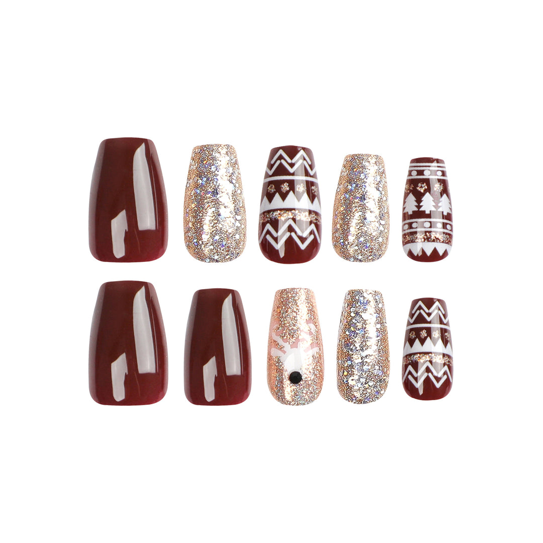 Weihnachten Nagelkunst Karnz