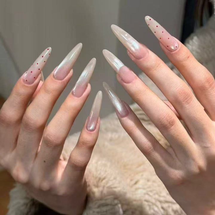 Künstlerische Lange Stiletto-Nagelverzierungen Karnz