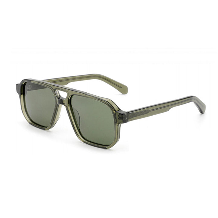 Damen Sonnenbrille im modernen, geometrischen Design mit robustem Rahmen und UV-Schutz Karnz