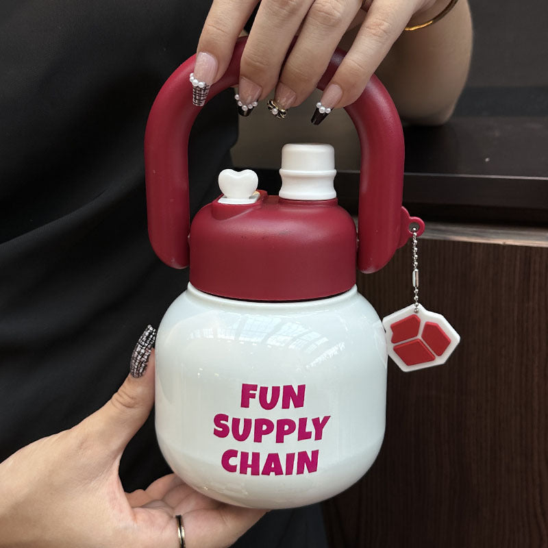 Damen Sportliche Isolierflasche mit kreativen Designs Karnz