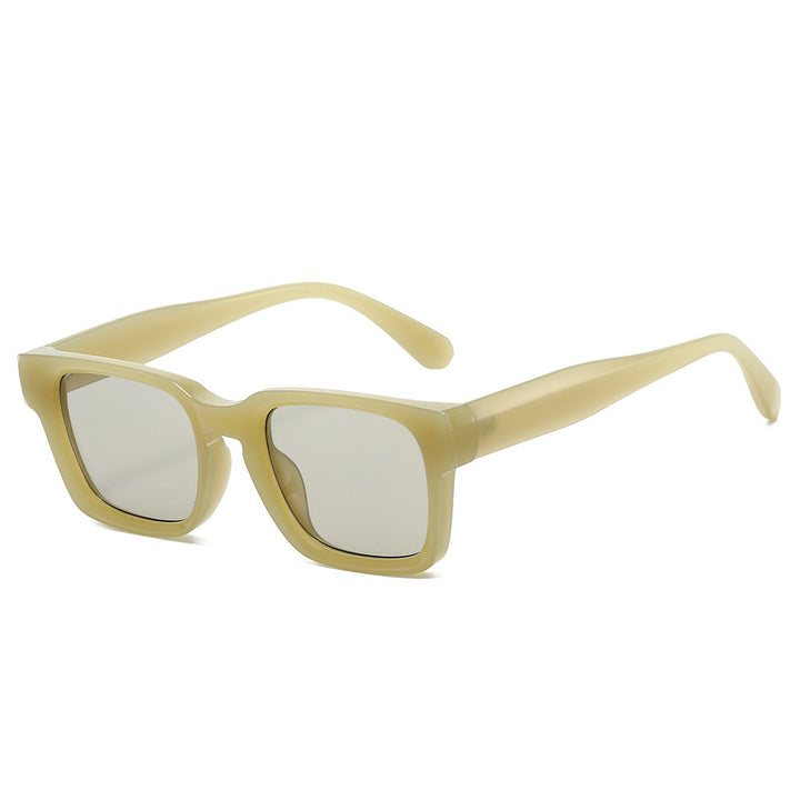 Modernes Quadratrahmen-Sonnenbrille Karnz