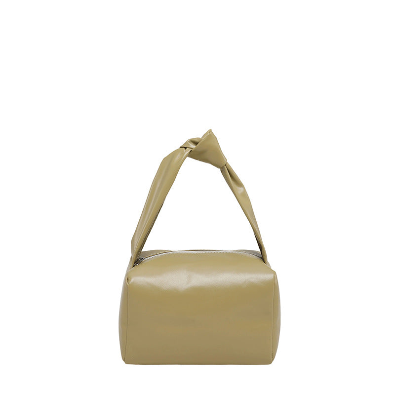 WoVintage-inspirierte strukturierte Handtasche Karnz