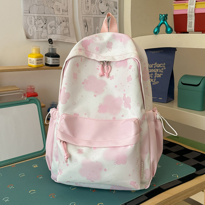 Süßer floralbedruckter Rucksack Karnz