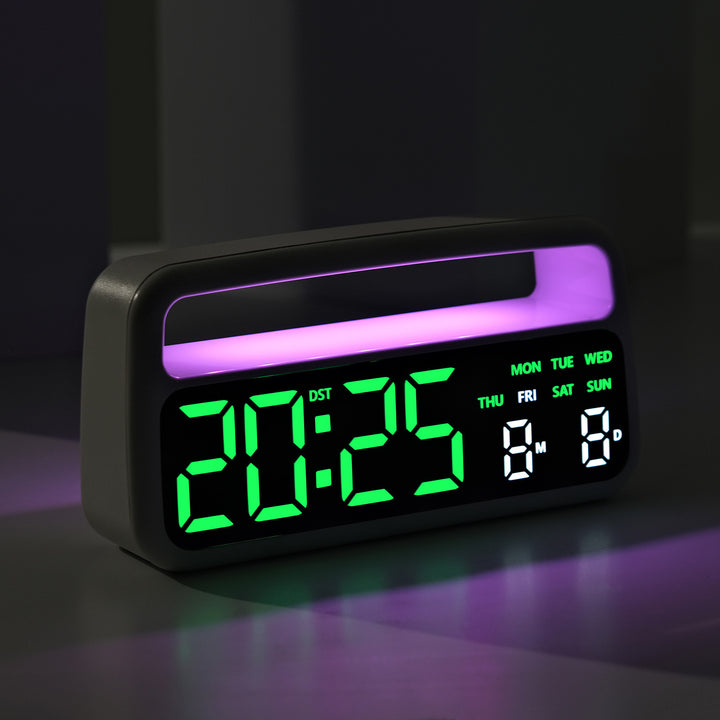 Digitaler Wecker mit Großem Led-Display und Intelligenten Funktionen Karnz