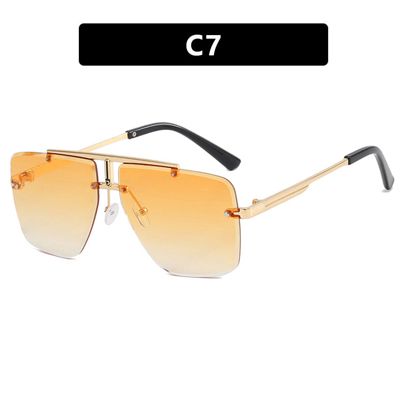 Damen quadratische Sonnenbrille im stilvollen minimalistischen Design Karnz