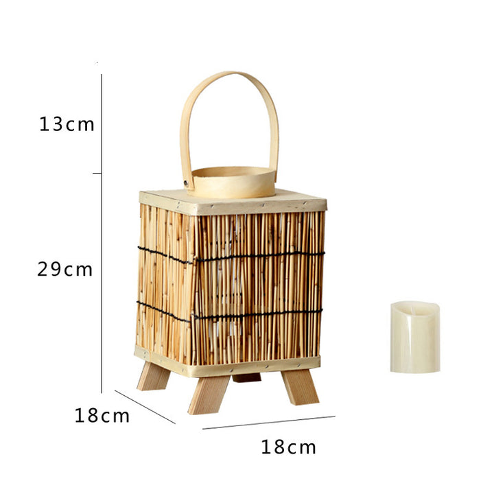 Künstlicher Rattan-Laterne Karnz