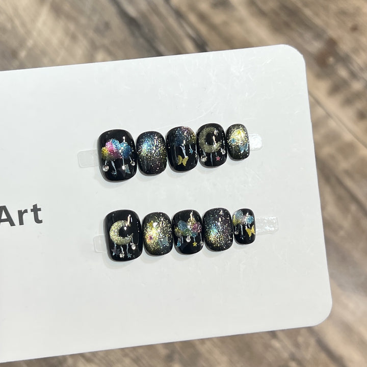 Galaxy-Themen Nagelkunst Set Karnz