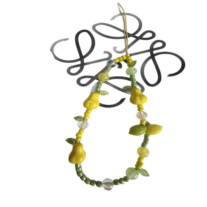 Farbige Charm Perlen Halskette Karnz