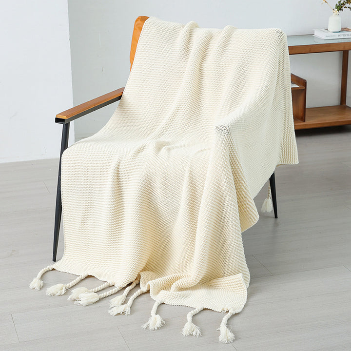 Heimdekoration Strickwurfdecke