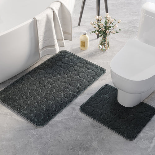 Plüsch Badezimmer Komfort Matte Set für Zuhause