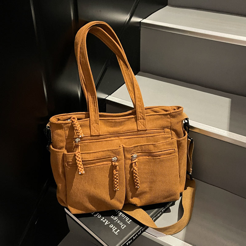 Stylische Mehrfach-Taschen-Tragetasche Karnz