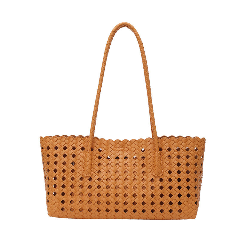 WoHandgewebte Strohtaschenmarkt Tote Bag Karnz