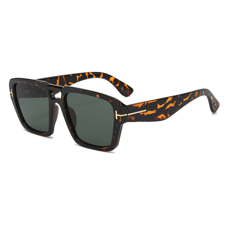 Damen moderne quadratische Sonnenbrille Karnz